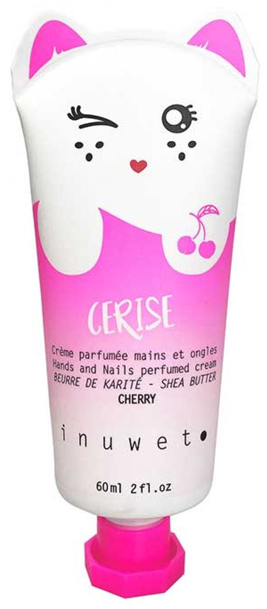 Crème main "Cerise" 60ml - INUWET