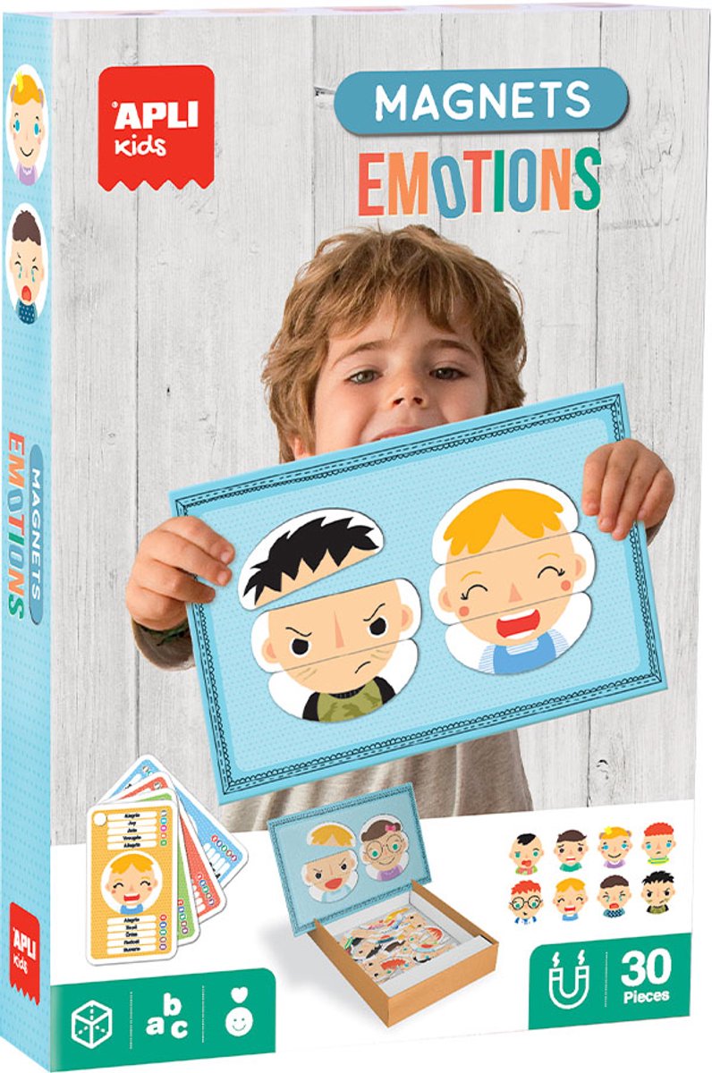 Apli Magneten Set Emoties