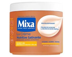 Mixa De Voedende Satinerende Crème 400 ml