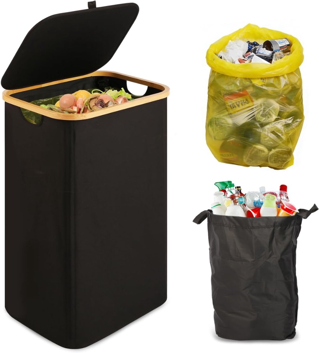 HEZIVO® Vuilzakhouder - Statiegeld Container - Wasbare Binnenzak - 100 L