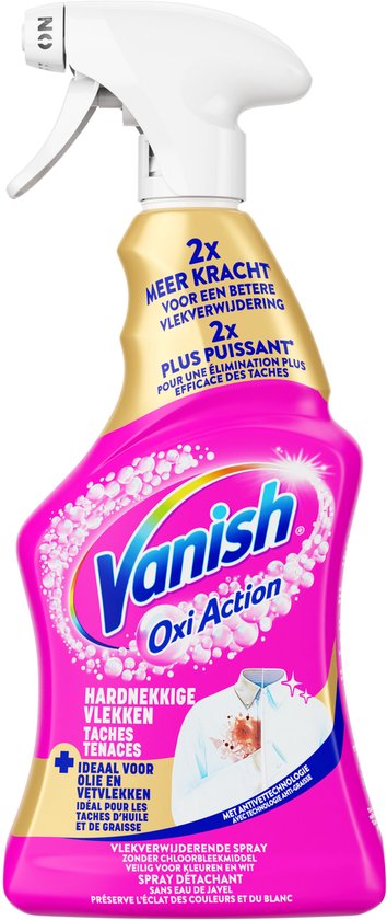 Vanish Oxi Action Gold Vlekverwijderaar Spray - 500ml x3