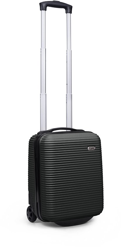 TravelZ Horizon Underseat Koffer 40cm - Lichtgewicht handbagage 20 liter met 2 wielen - Zwart
