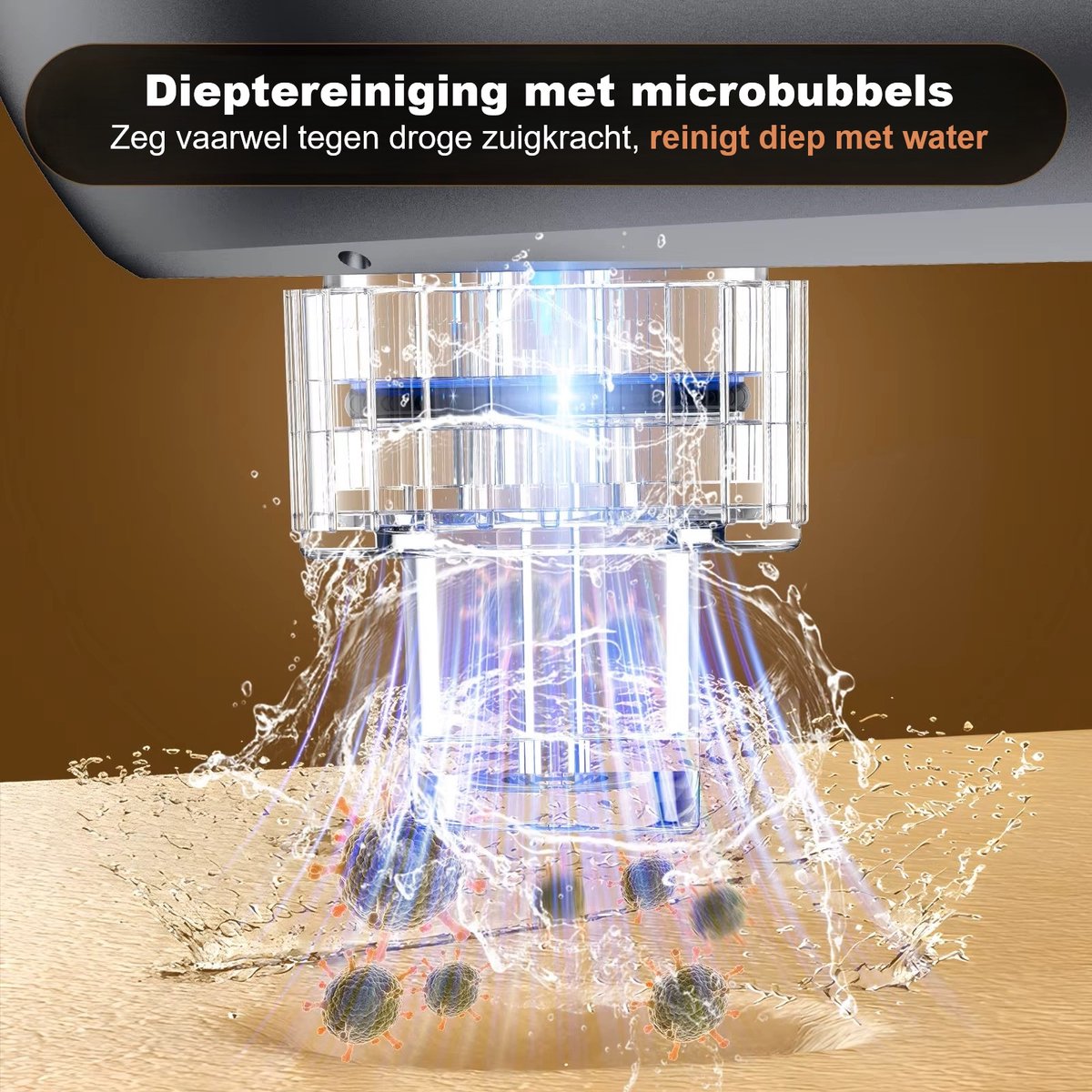 Y!skah Hydro-Facial: Vacuüm-poriënreiniger met 3 zuigstanden en 5 opzetstukken thumbnail 4