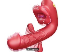 Ultiem Genot Befvibrator - Likken - Zuigen - Beffen - Neuken - Trillen - Dildo - Vrouwen - Damens - Penis - Oneindig veel Orgasmes - Kerstcadeau - Feestdagen - Geschenk