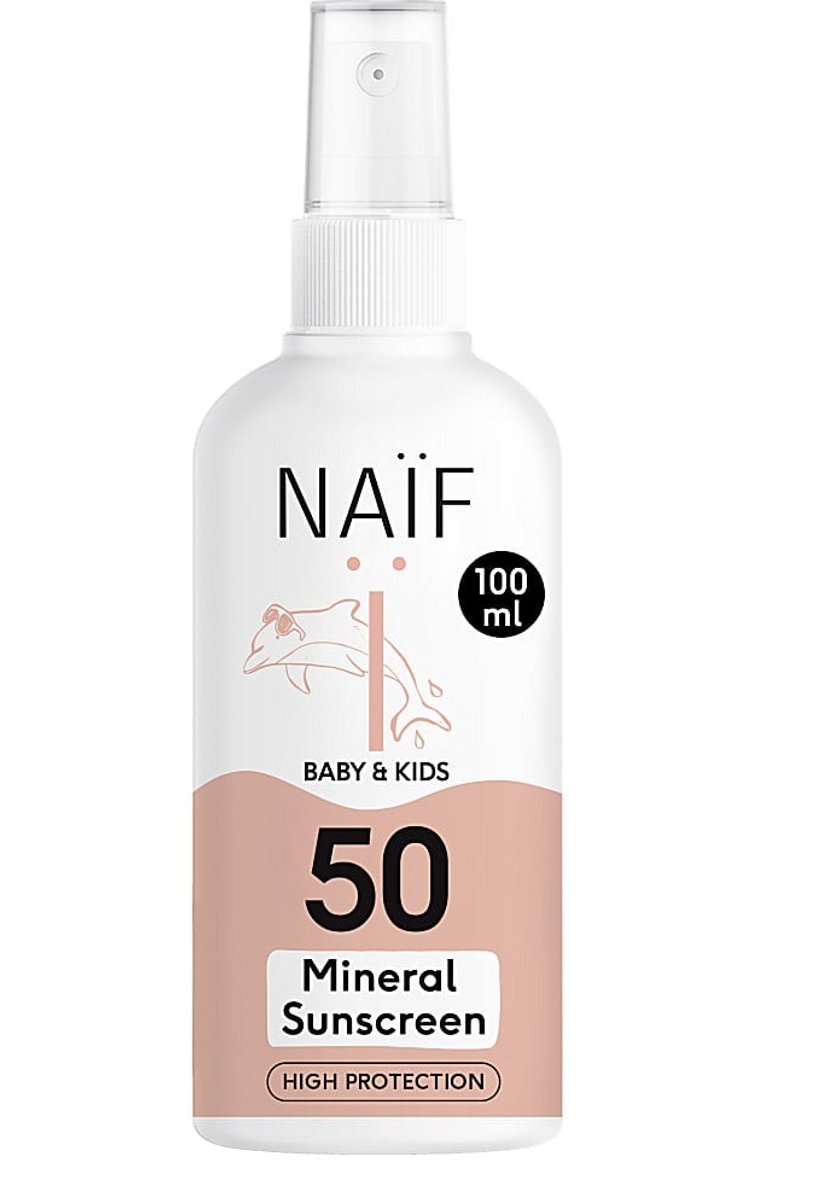 Bol.com Naïf - Zonnebrand Spray - Voor de hele familie - SPF50 - 100ml aanbieding