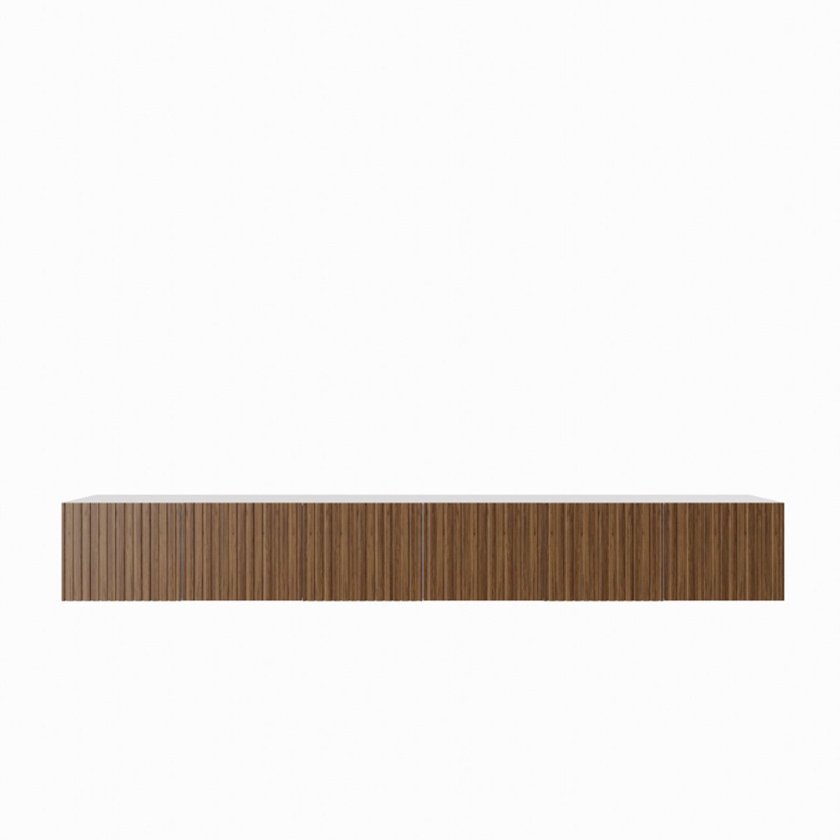 Margaret Hadas24 TV-kast Mio 300 (3x100) cm (wit + catania) Mio 300 Wit, Catania