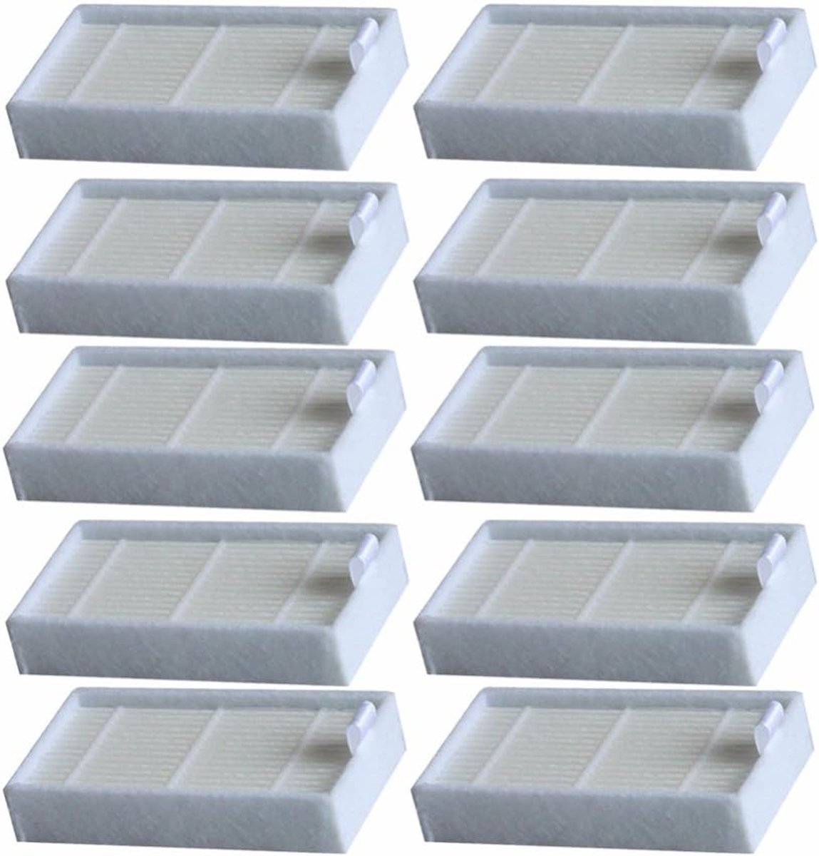 10 stuks stofzuigerfilters HEPA-filter voor Chuwi V3 - Voor ilife X5 V5 V3 + v5pro stofzuigerrobot CR130 CR120 cen540 cen250 ML009 onderdelen