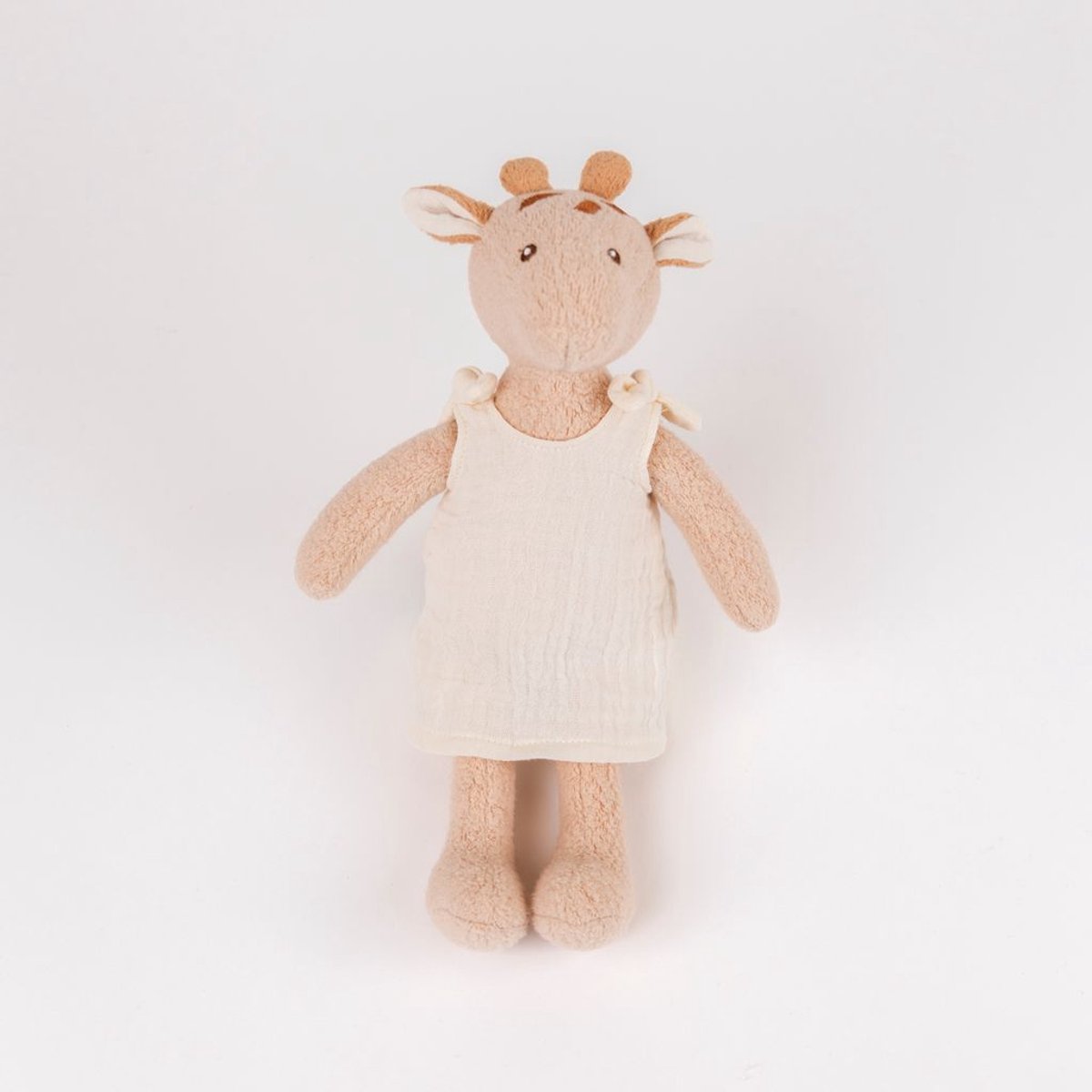 Egmont Toys knuffel giraf biologisch katoen 26 cm baby speelgoed.
