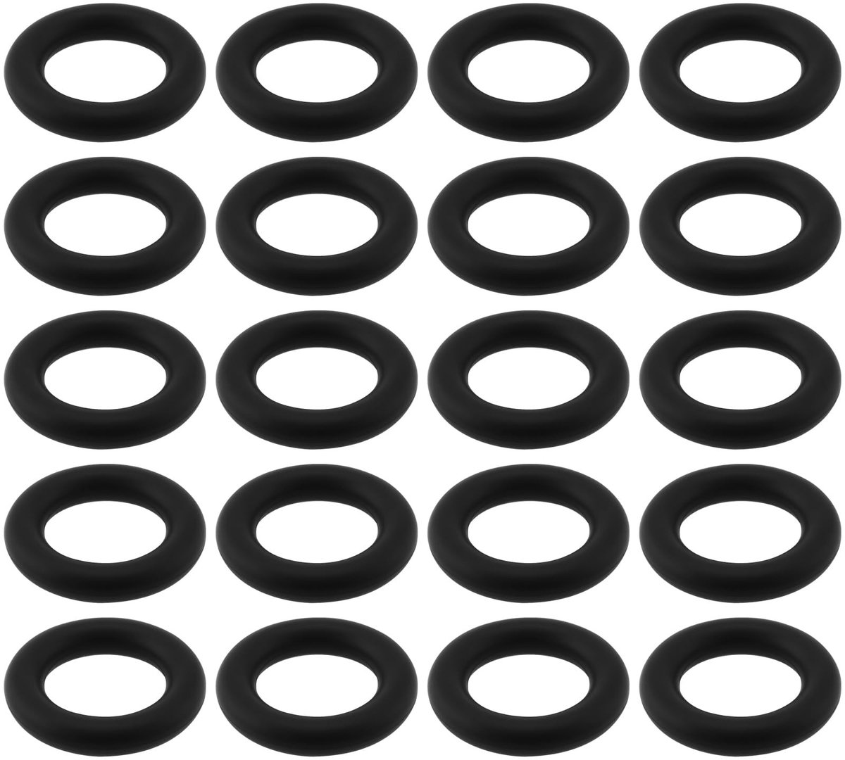 Dailygoods - 50 Stuks Douchekop O-Ringen 9.5x5.7x1.9mm