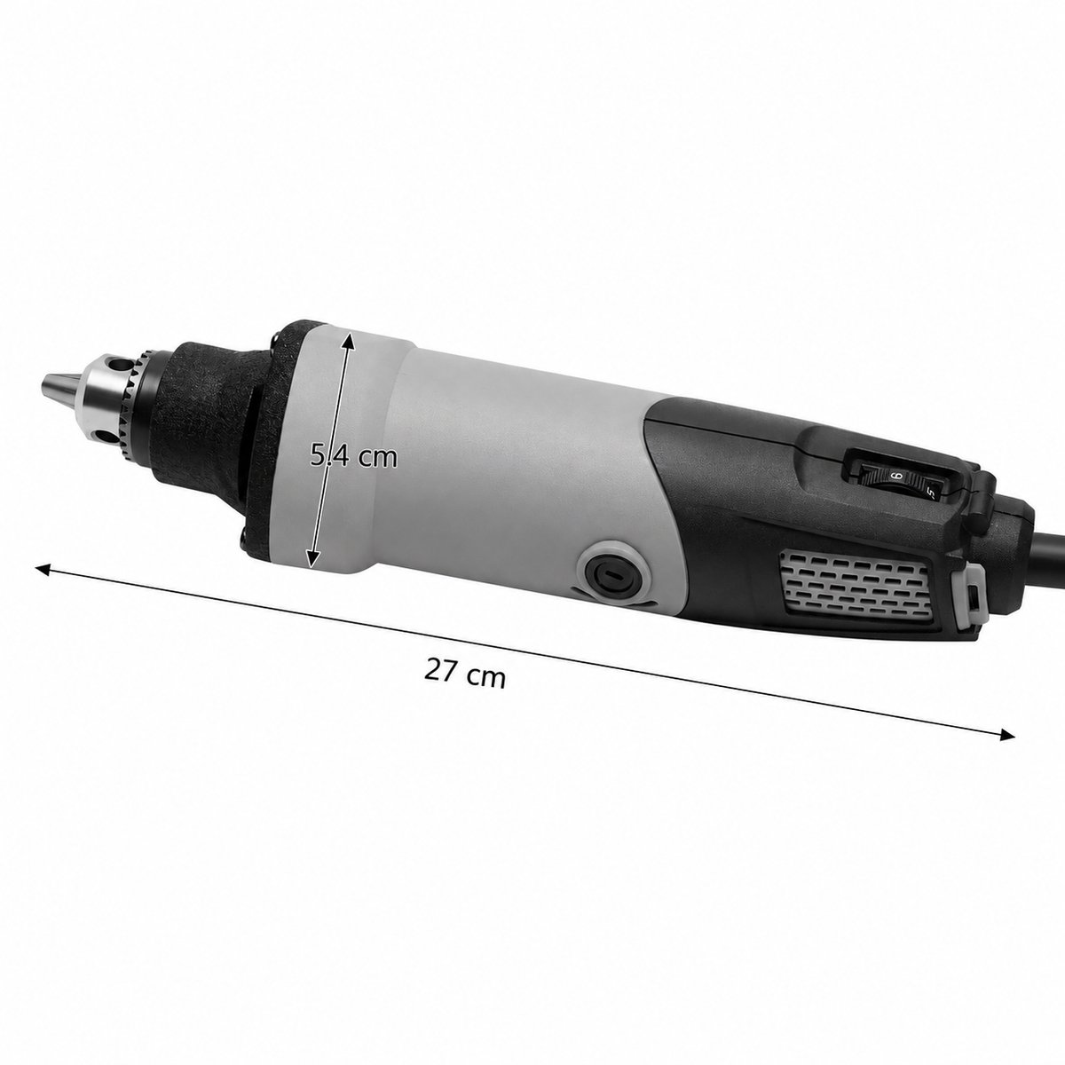 ELVENTO Elektrische slijpmachine - Multitool - slijper - multischuurmachine - 6 snelheden - 0,6 tot 6,5 mm klembereik - 400W – foto 6
