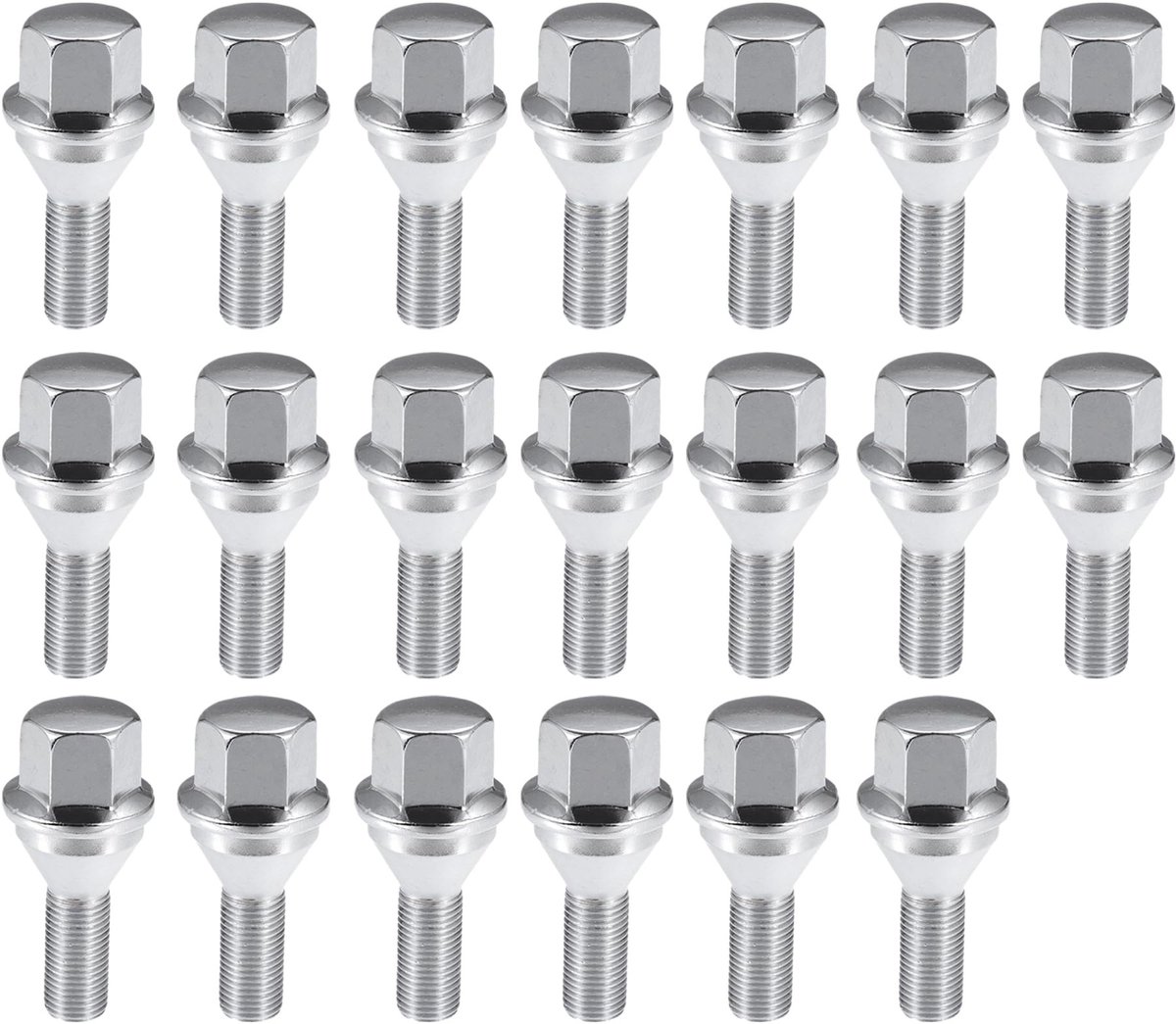 Dailygoods - 20 Stuks Car Wheel Lug Bolts Geschikt voor Jeep Cherokee