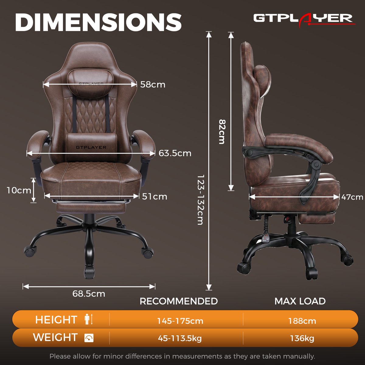 GTPLAYER - Gaming Stoel thumbnail 6