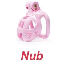 The Nub - Chastity cage - Penis kooi - Kuisheidsgordel - Roze