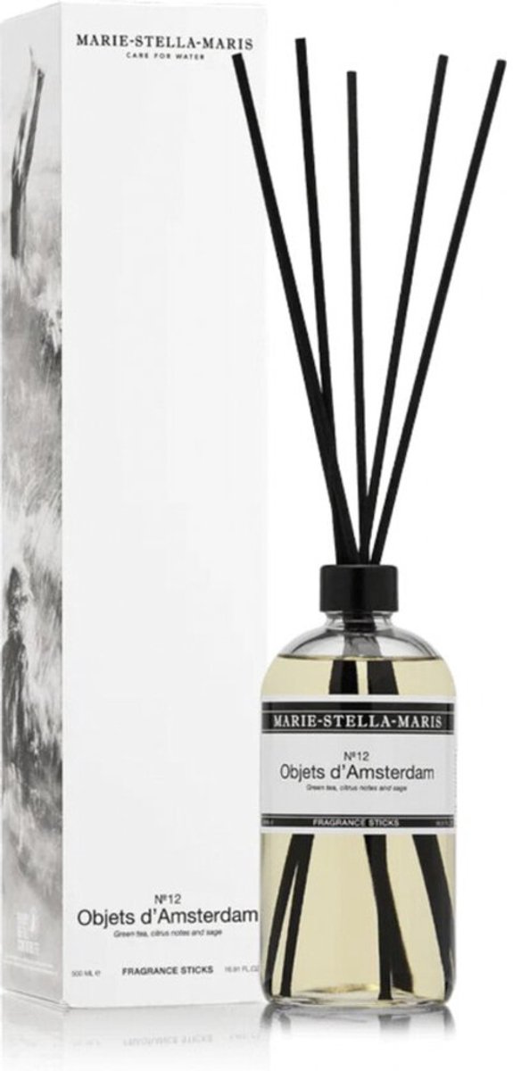 Marie-Stella-Maris - Objets d'Amsterdam - Geurstokjes - Zoete Geur - 500 ml