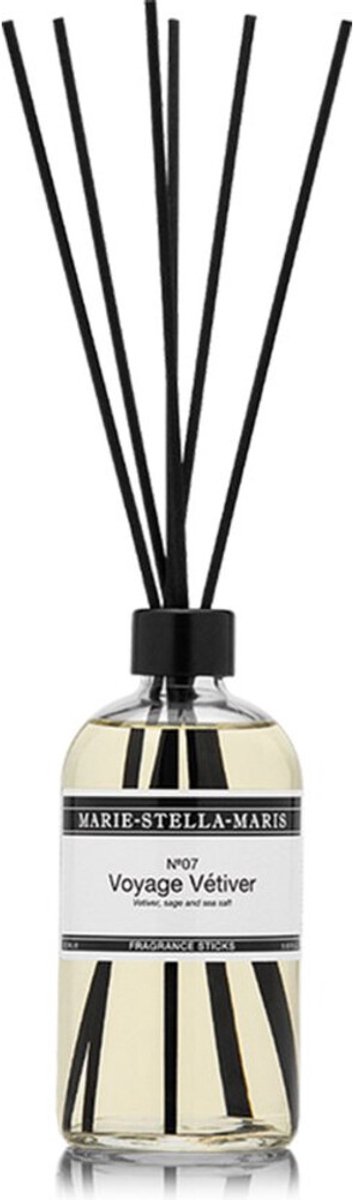 Marie-Stella-Maris Voyage Vetiver Geurstokjes - 250 ml