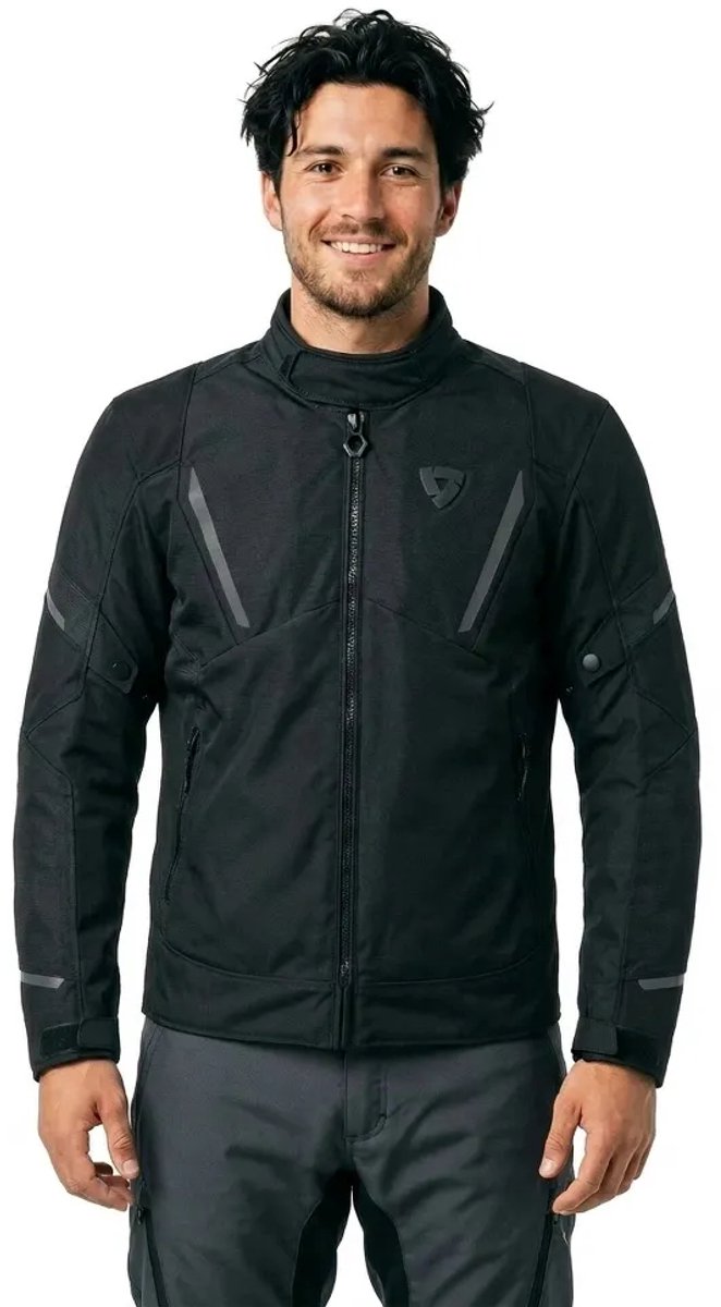 REV’IT! Undulate H2O Zwart Motorjas - Maat XL - Jas – foto 3