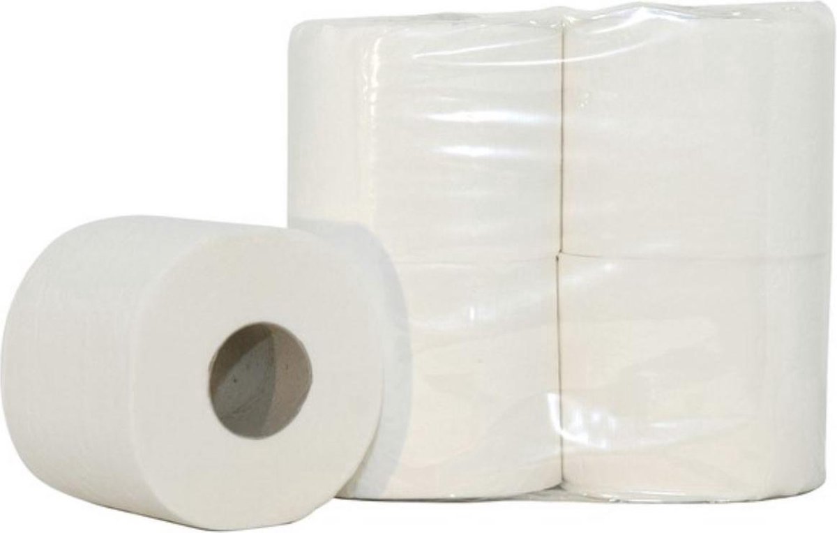 Toiletpapier 2-laags supersoft cellulose 400 vellen 40 rollen traditioneel (8102000)