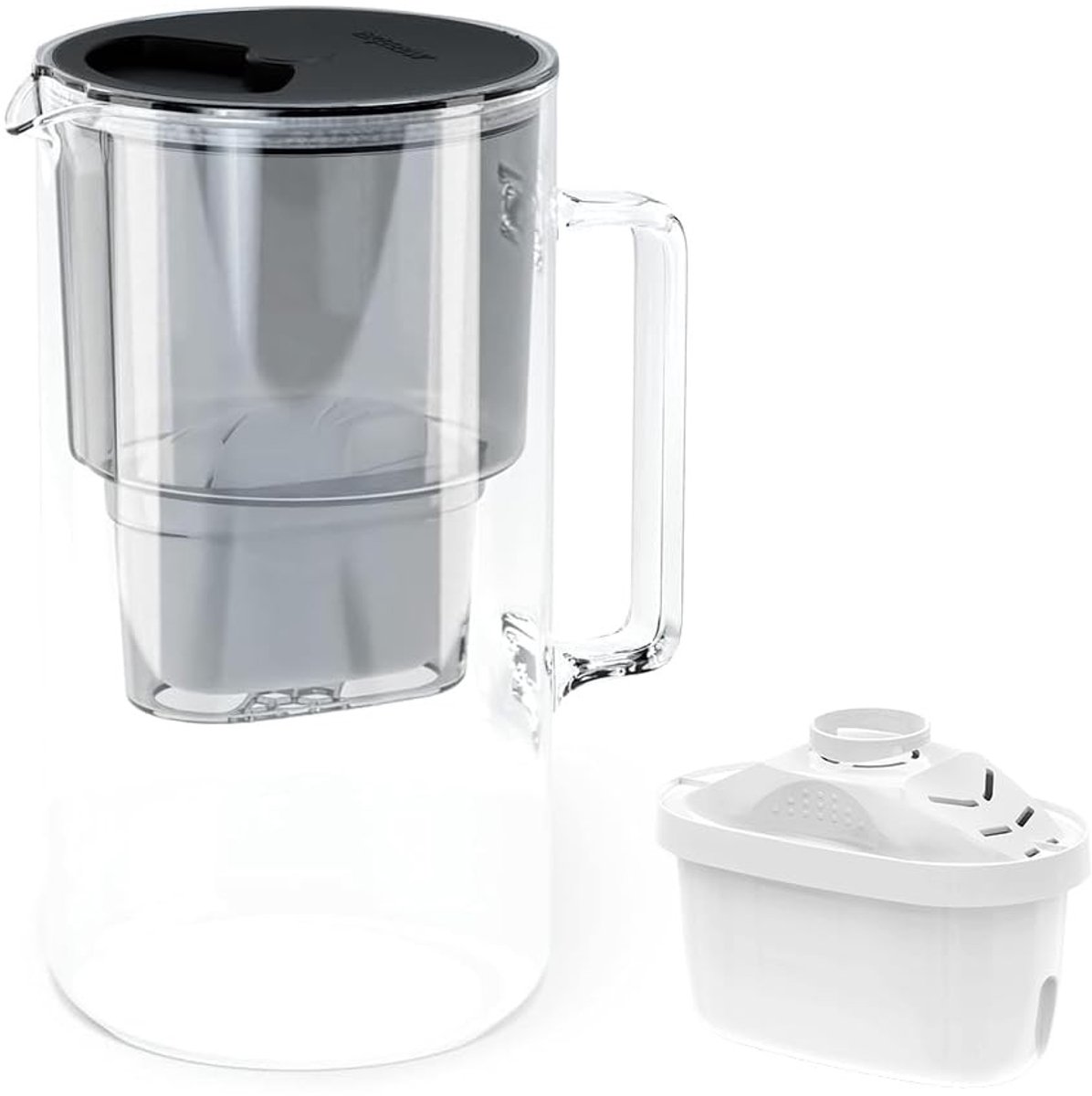 Dailygoods - QCTrial - Cosensi - Dailygoody - Waterfilter - Chloorreductie - Multistage filter technologie - Universeel - Actieve kool filter - Geschikt voor Brita - 9 stuks