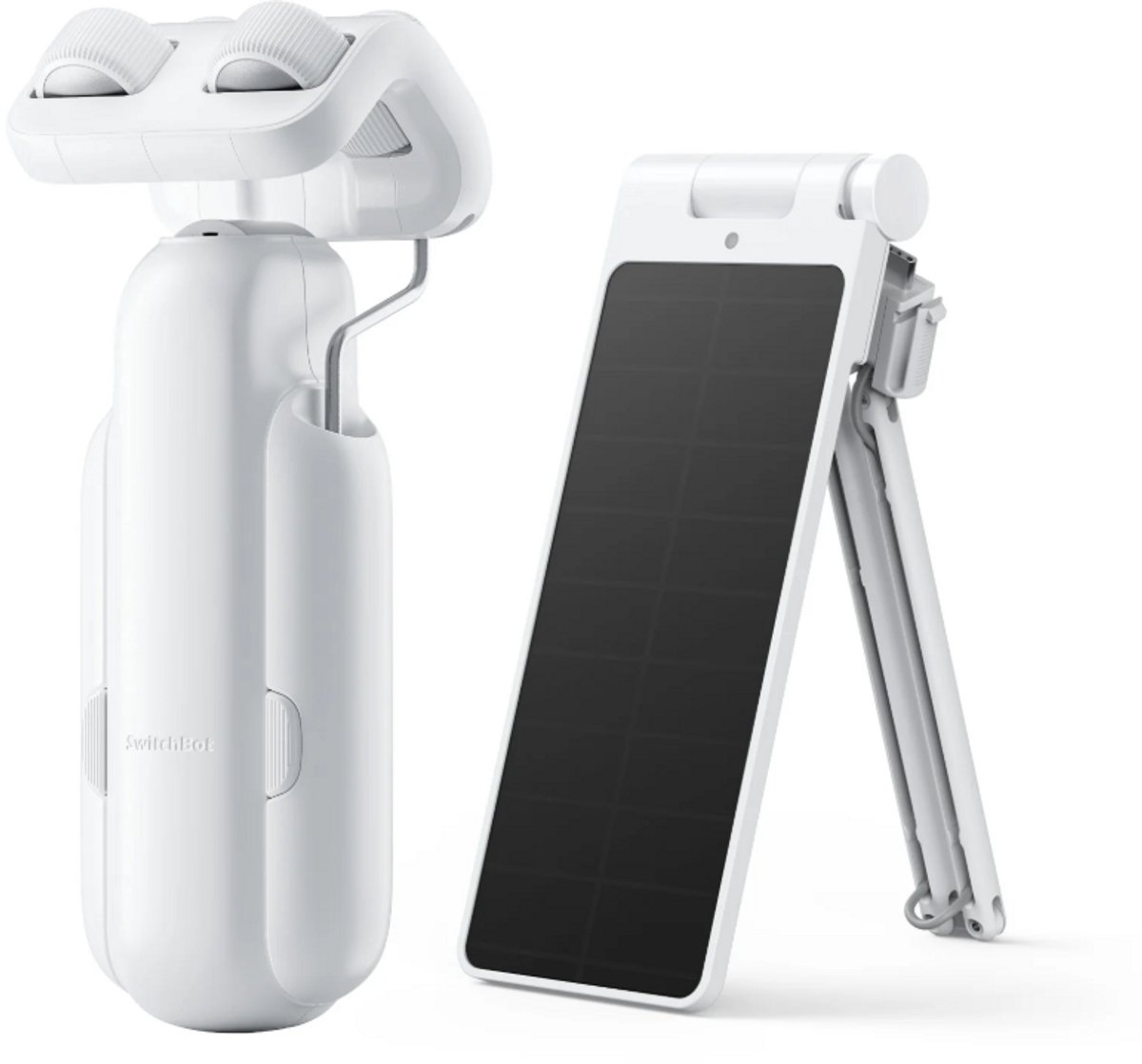 Switchbot Curtain 3 Solar Combo - Roede/Rod Versie 3 (2023) - Wit - Smart home gordijnmotor - Smart Gordijn - Automatisch gordijn - Inclusief zonnepaneel