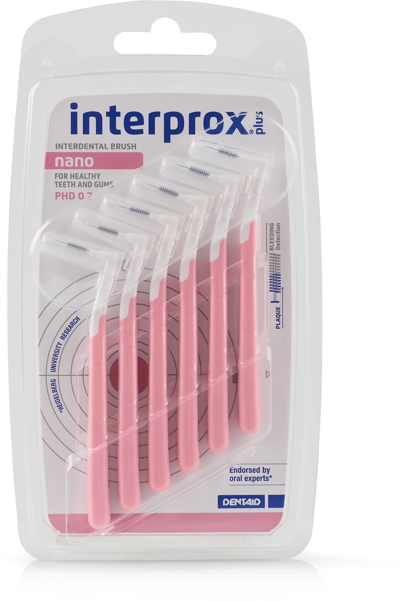 Interprox Plus Nano Flosdraad - 1,9 mm - 6 stuks