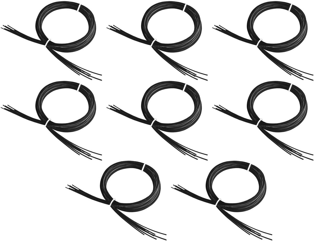 8 Stuks (4 Paar) Vervangende Twist Lock Veters voor Schoenen, Geschikt voor BOA en Engelbert Strauss