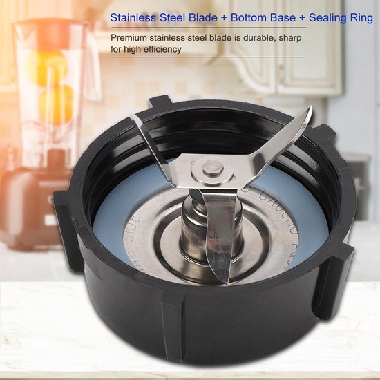 Dailygoods - Dailygoody - Blender Mes - Vervangingsonderdelen - Inclusief O-Ring - Voor Oster - Koken - Keukenaccessoires - Geschikt voor Oster - Vervangingsonder van Dailygoods — afbeelding 3