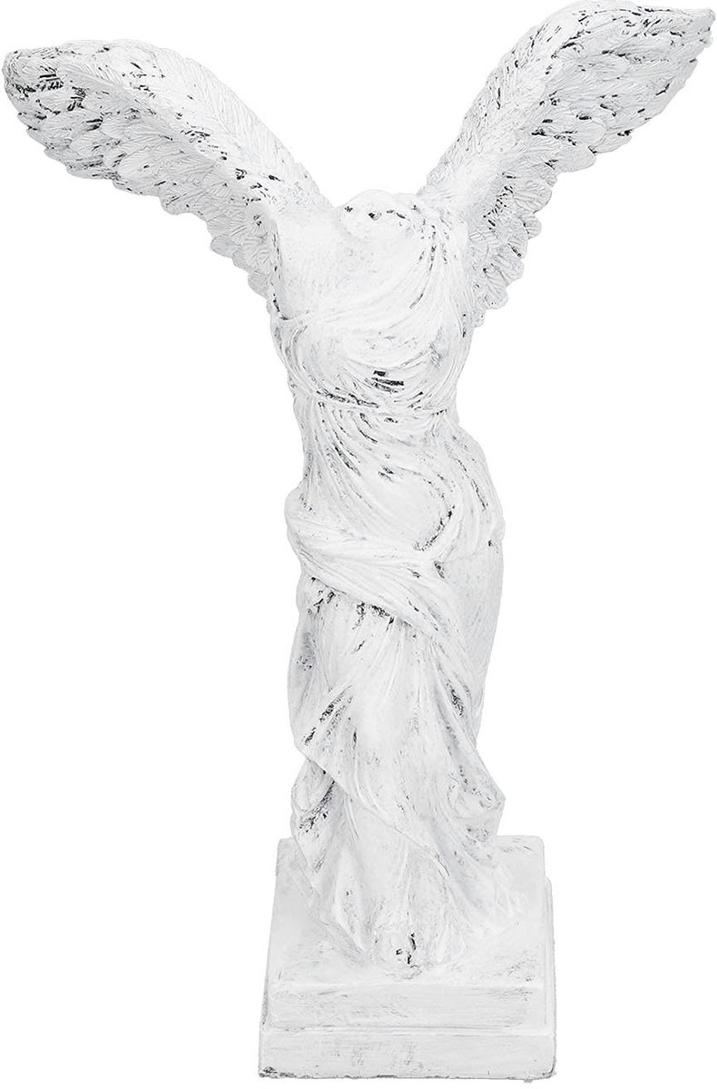 Dailygoods - Dailygoody - Gevleugelde Overwinning - Hars Sculptuur - Duurzaam en Milieuvriendelijk - Home Decor - Godin Victoria - Perfect voor Woonkamer en Kantoo