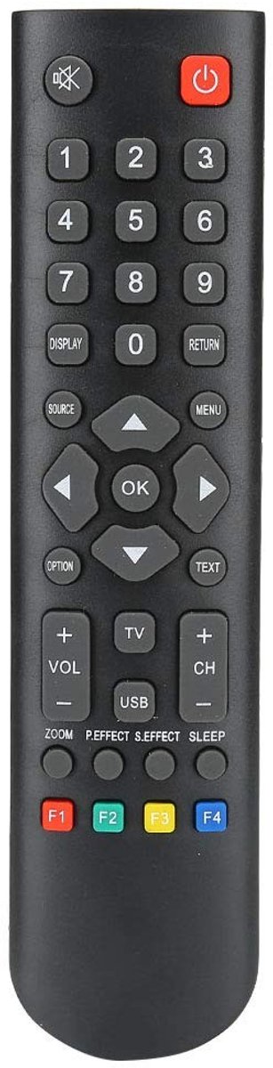 Dailygoods - Dailygoody - Universele afstandsbediening - Vervanging voor RC3000E01 - Stabiele prestaties - Geschikt voor Smart TV - Ideaal voor elke TV