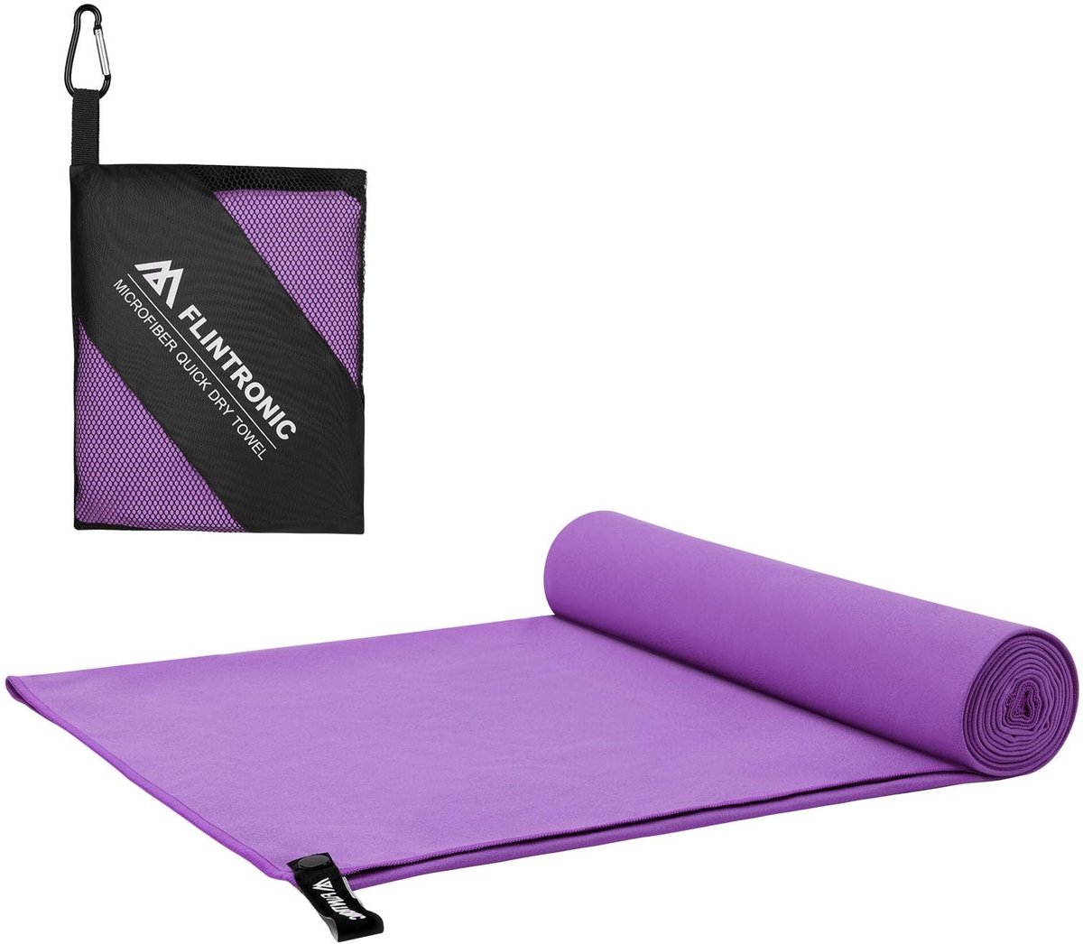 Dailygoody - Microvezel reishanddoek - Lichtgewicht zwemhanddoek - Sneldrogend en ademend - 200x100 cm - Ideaal voor sport en kamperen - Voor volwasse