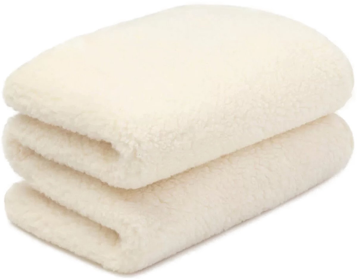 WOOOL® Merino Dekentje - SNUGGY (95x135cm) 100% Wol - Wieg Ledikant