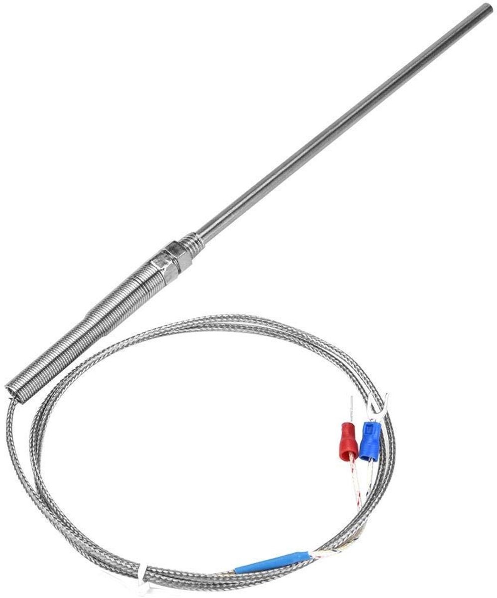Dailygoods - Dailygoody - Type K Thermocouple M8 - Temperatuursensor 0-400°C - Snelle Respons