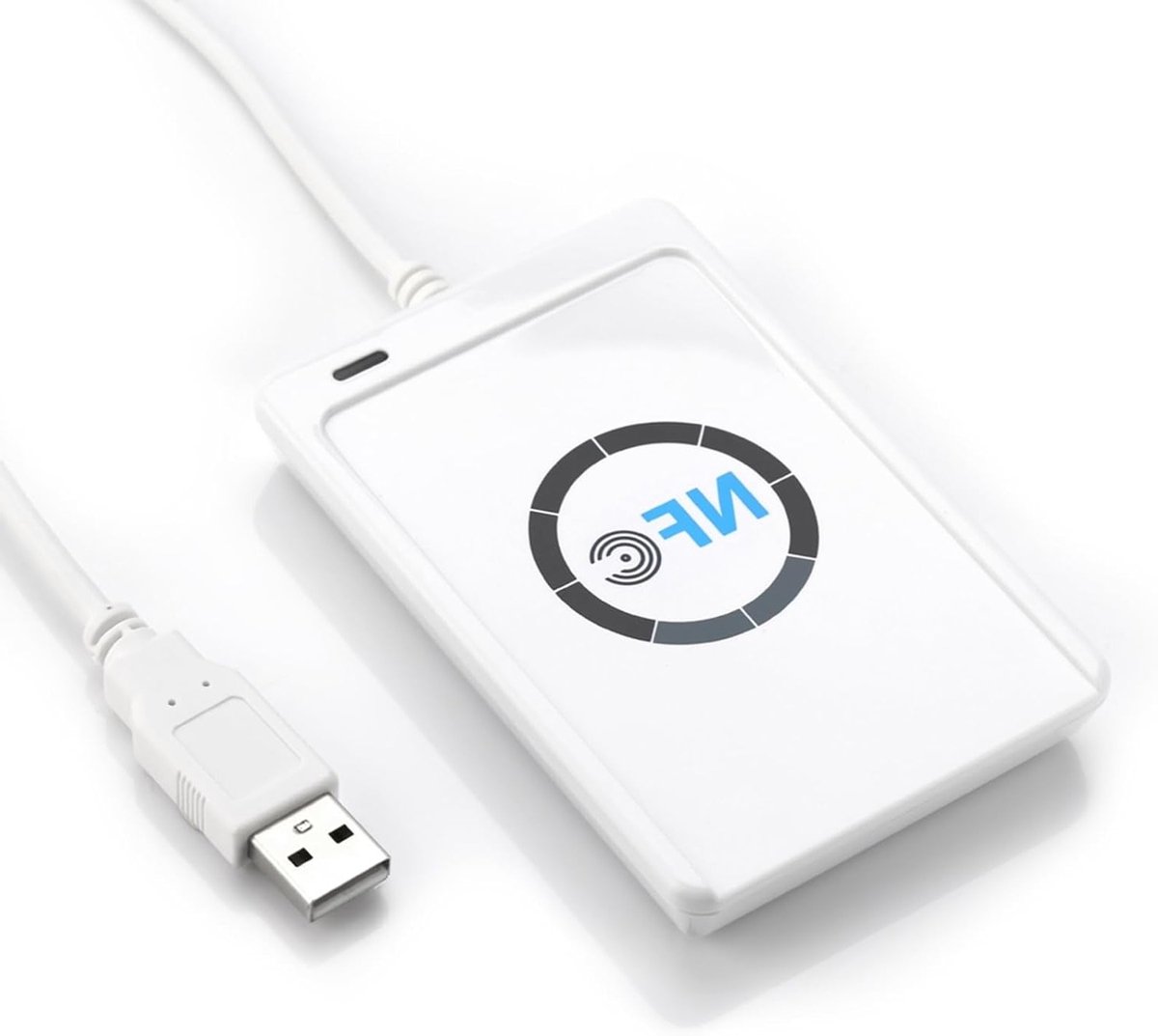 NFC en RFID Lezer en Schrijver ACR122U voor ISO 14443A/B - Slimme Kaart Lezer met Software en Ondersteuning voor Diverse Toepassingen