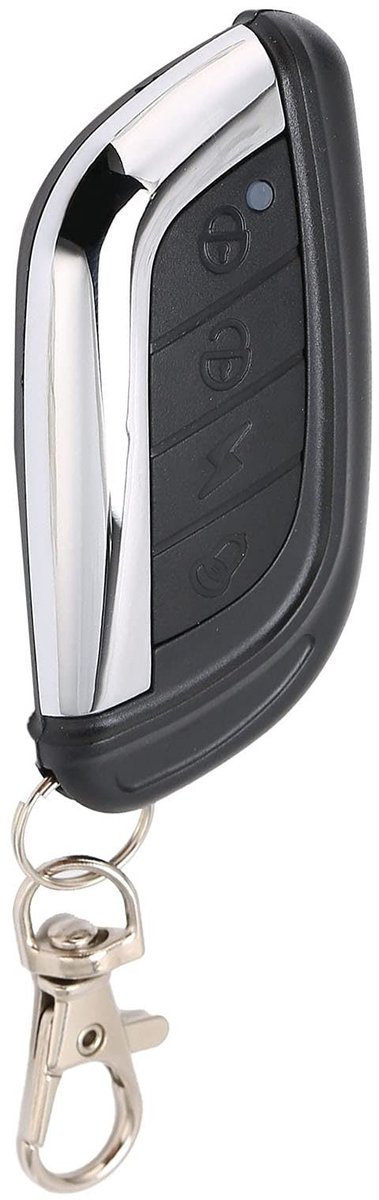 Dailygoods - Dailygoody - Draadloze Afstandsbediening - Universele Afstandsbediening - 4 Sleutels - Compact Formaat - 433 MHz - Geschikt voor Garagedeur en Elektro.