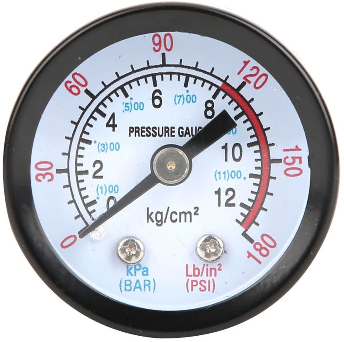 Dailygoods - Dailygoody - Drukmeter Luchtcompressor - Manometer voor Schroefcompressoren - Betrouwbaar en Nauwkeurig - Geschikt voor Diverse Compressoren - Ee
