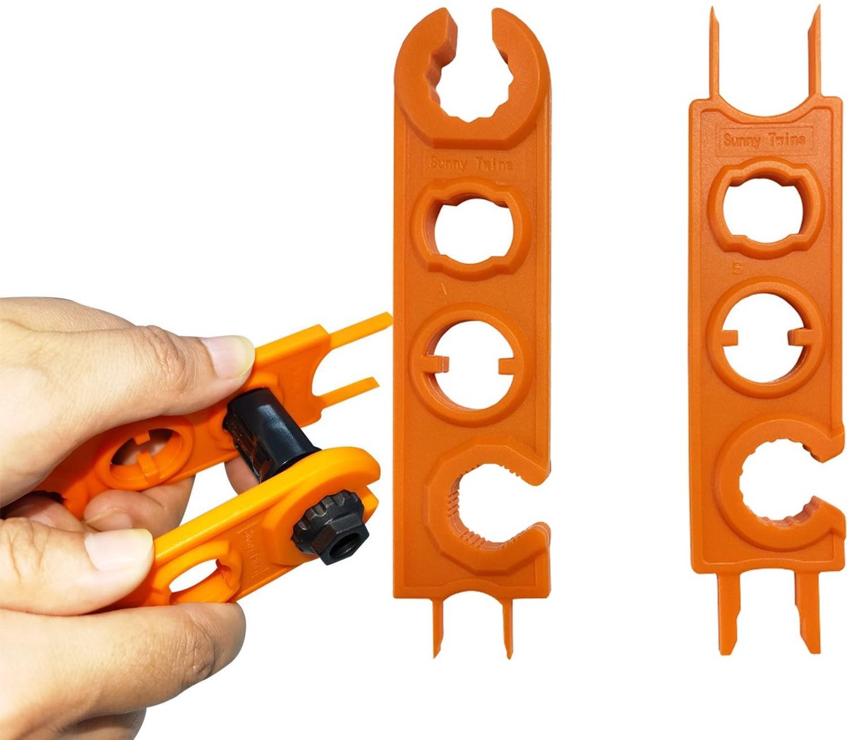 Dailygoods - Solar Schroefsleutels voor Zonnepaneel Connectoren, 2 Stuks