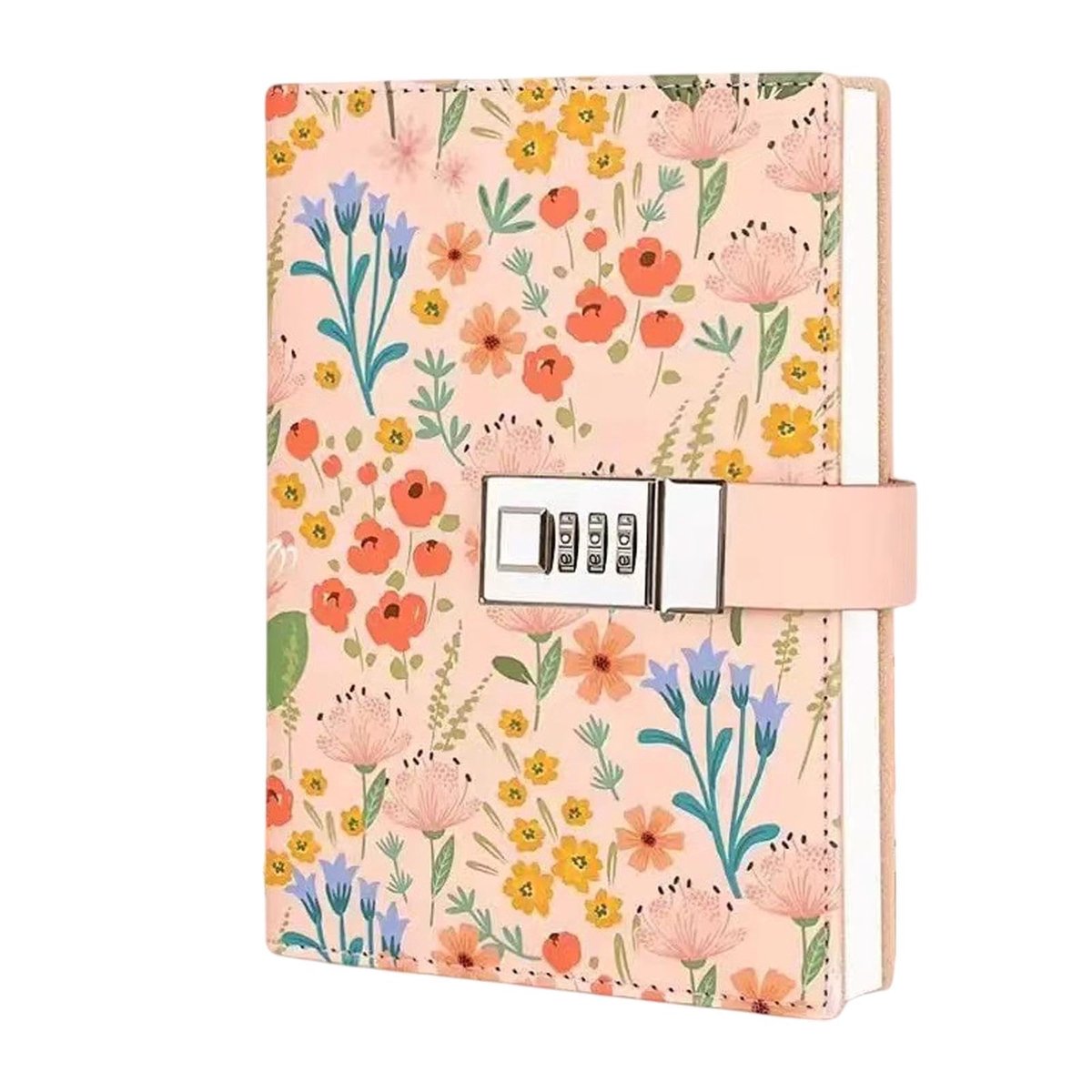 Dailygoods - Dagboek met Cijferslot en Gelinieerd Papier