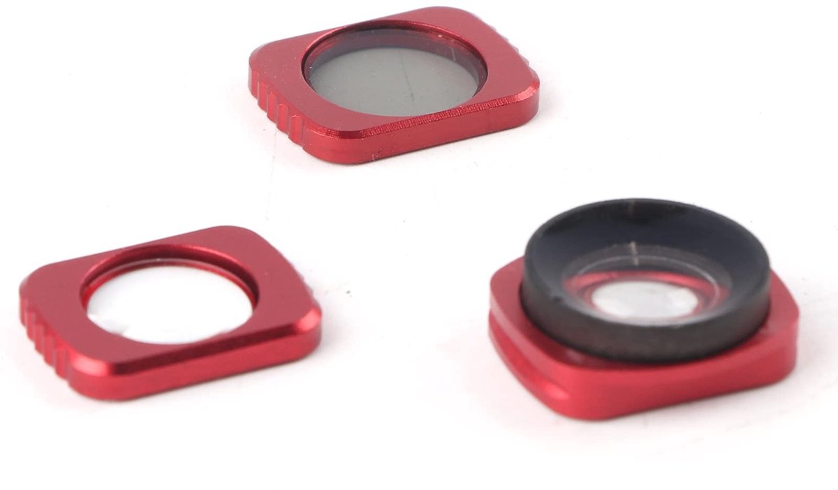 Dailygoods - Dailygoody - Lens Filters Kit - Groothoek en Macro - Dichtbij en Helder Beeld - 3 Stuks - Geschikt voor Camera's - Accessoires voor Fotografie