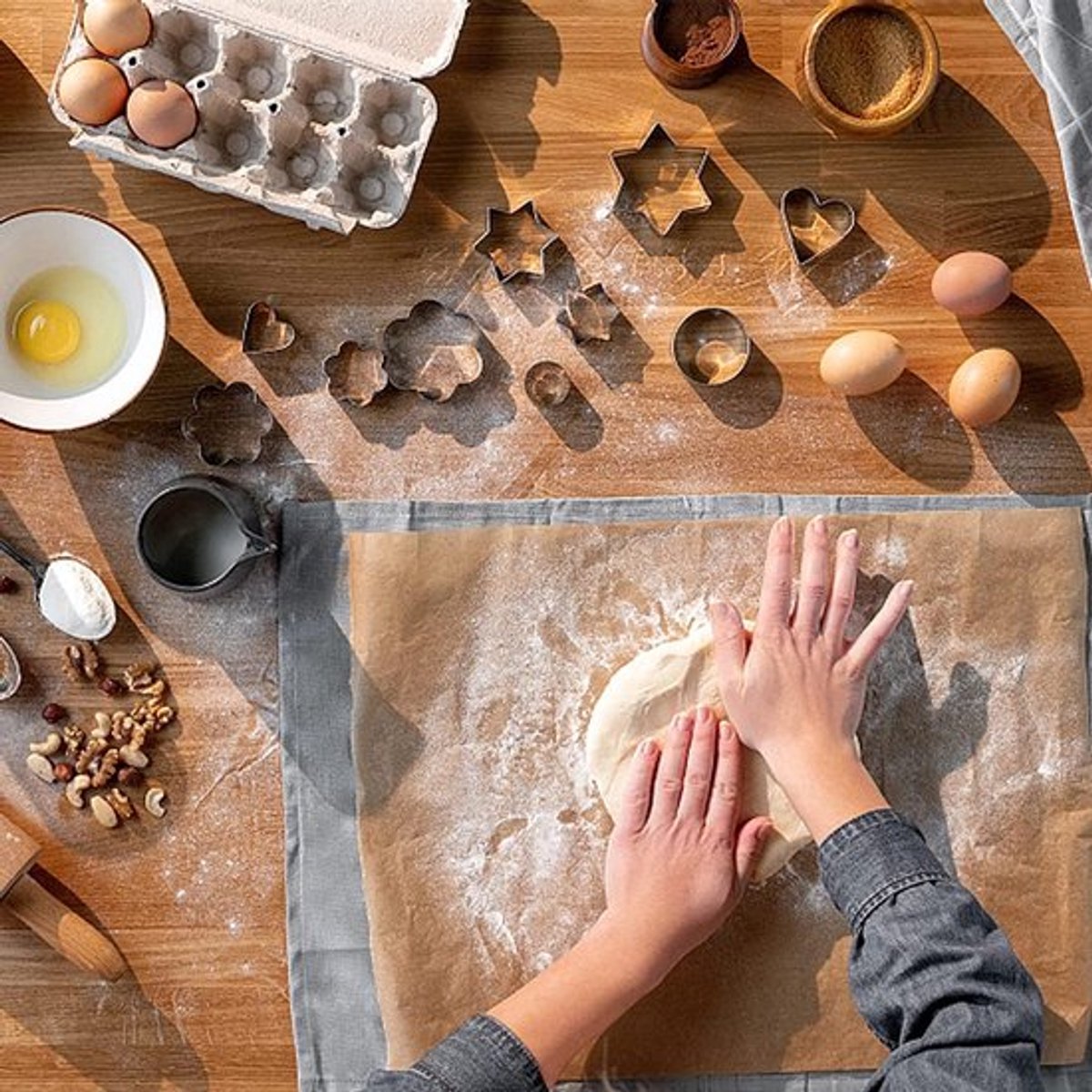 koekjessnijders roestvrijstalen / bakvormen voor keukentaarten, 30