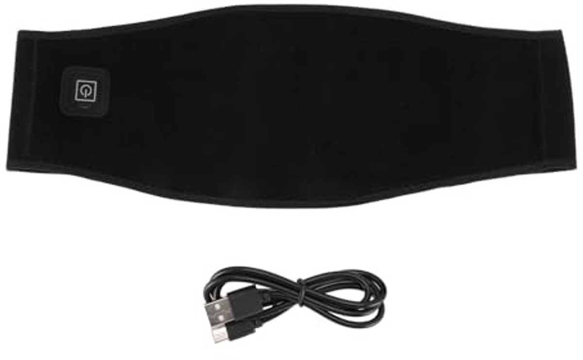 Dailygoods - Dailygoody - Taille verwarmingskussen - USB-verwarmingsgordel - 3-traps temperatuurverstelling - Ondersteuning - Comfortabel - Ideaal voor ouderen en