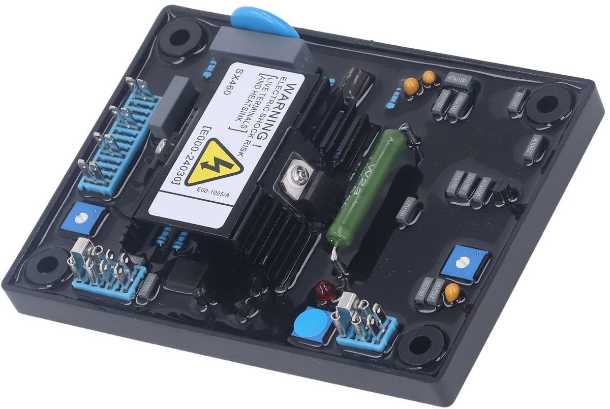 Dailygoods - Dailygoody - AVR-printplaat - Automatische Spanningsregelaar - Eenvoudig te installeren - Compact ontwerp - Voor generatoren - Geschikt voor motoren
