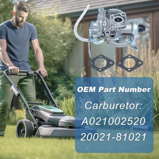 Geschikt voor Carburateur met pakking voor Shindaiwa B45 B45LA B45INTL Echo A021002520 bosmaaier carburateur van Merkloos	 — afbeelding 2