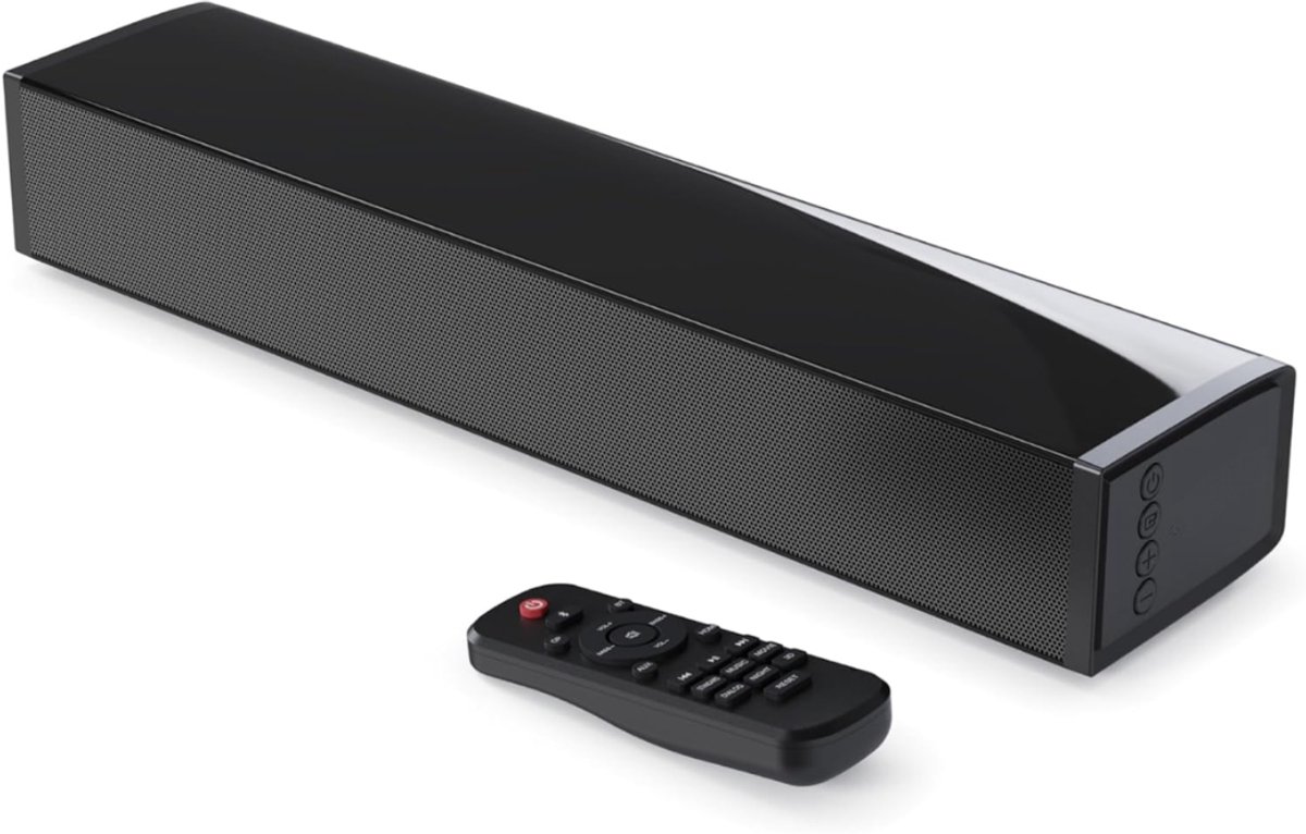 SNJY® Soundbar - TV Speaker - Home Cinema - Gaming Soundbar - 60W - Zwart