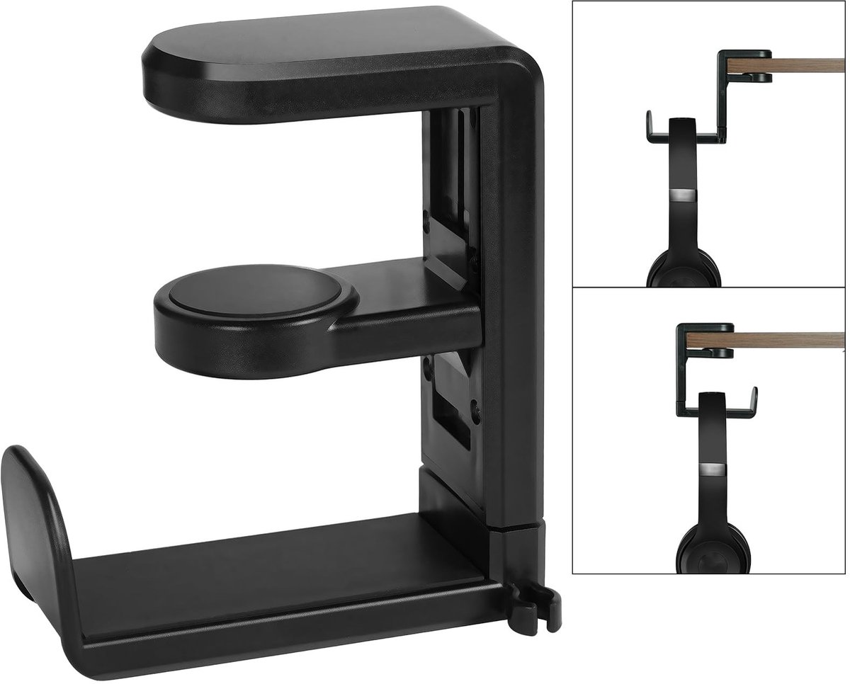 Dailygoods - Hoofdtelefoon Mount Hanger met Sterke Zelfklevende Haak