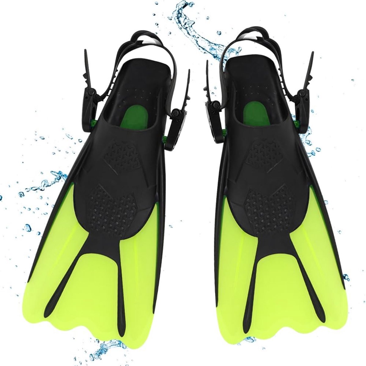 Dailygoods - Verstelbare Snorkelvliezen voor Kinderen en Volwassenen Maat 34-38