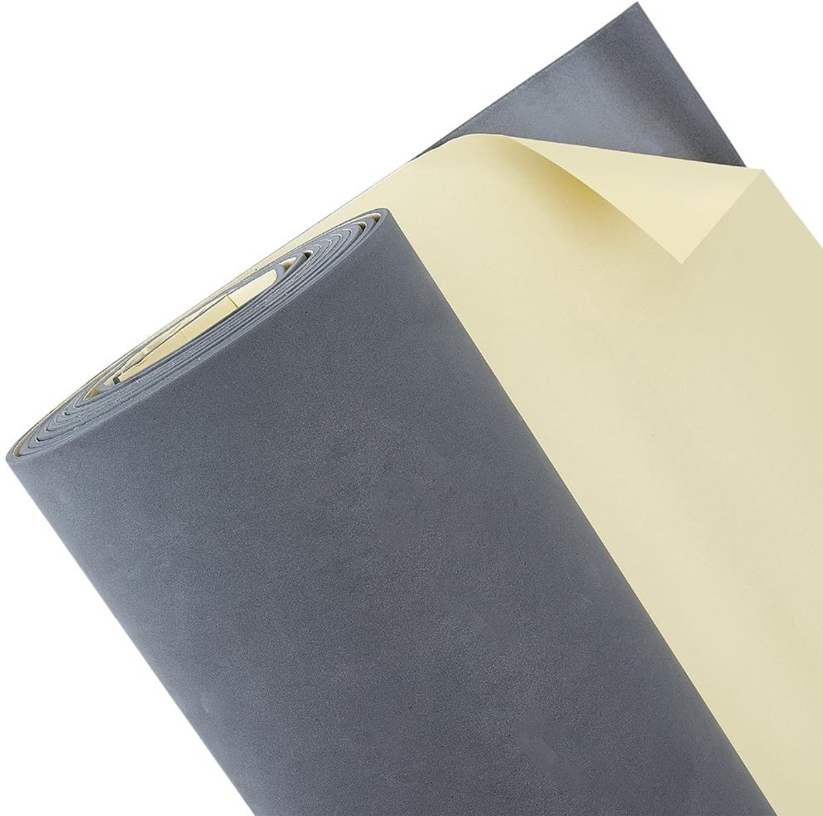 Dailygoods - Zelfklevende EVA-schuimrol 300x30 cm voor Meubelbescherming en DIY (Donkergrijs)
