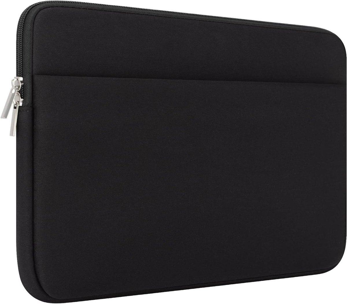 Draagbare 13 Inch Laptop Sleeve met Voorvak, Schokbestendige en Gevoerde Bescherming voor 14 Inch MacBook Pro en Air, Ideaal voor Reizen en Opslag