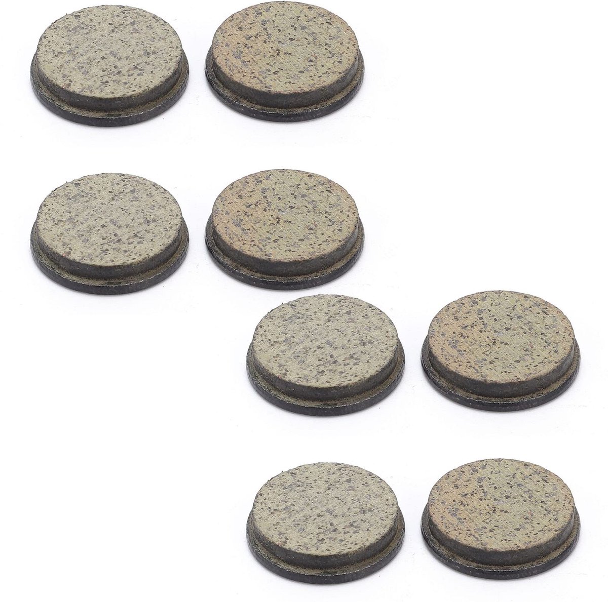 Dailygoods - Dailygoody - Mountainbike Schijfremblokken - Semi-Metalen Vervangingspads - Duurzaam en Betrouwbaar - Geschikt voor BB5 M446 - 4 Pairs