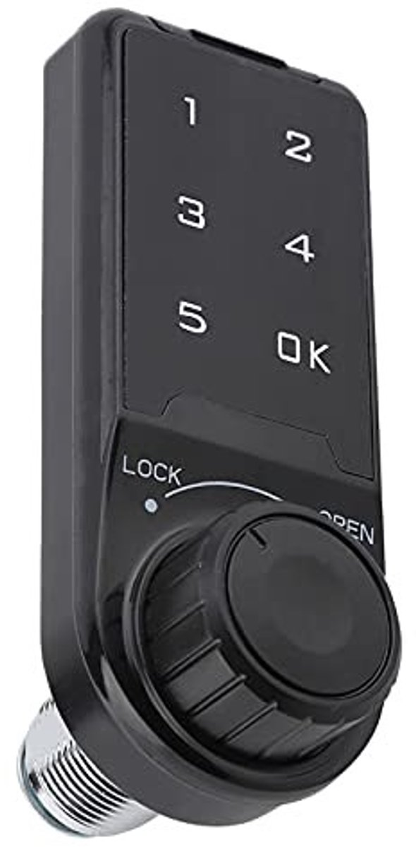 Dailygoods - Dailygoody - Elektronisch Combinatieslot voor Kabinet - Sleutelloos Veiligheidslot - Veiligheidsoplossing - Duurzaam - Kastbeveiliging - Geschikt voor