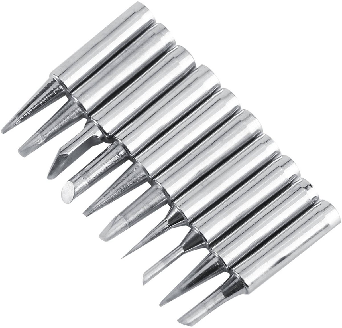 Dailygoods - Dailygoody - Soldeerpunt - Diamagnetische Soldeerpunt - Loodvrij Kopersoldeer - 10 stuks - Geschikt voor Solderen Bij Lagere Temperaturen - Soldeersta