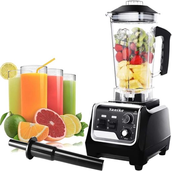 Professionele Blender 2200W met 2L Tritan Kruik